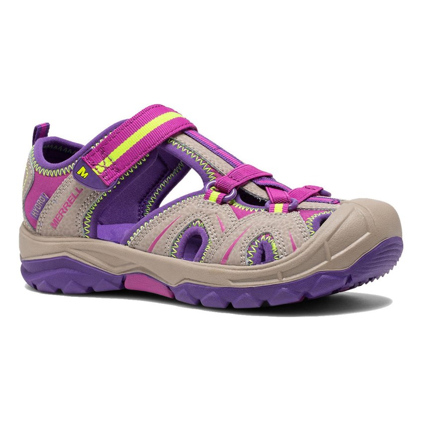 Sandales Merrell Hydro Grise/Violette Enfant | T.F.PROJ